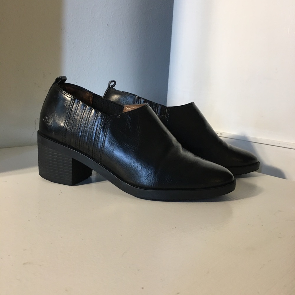 Black ankle boots